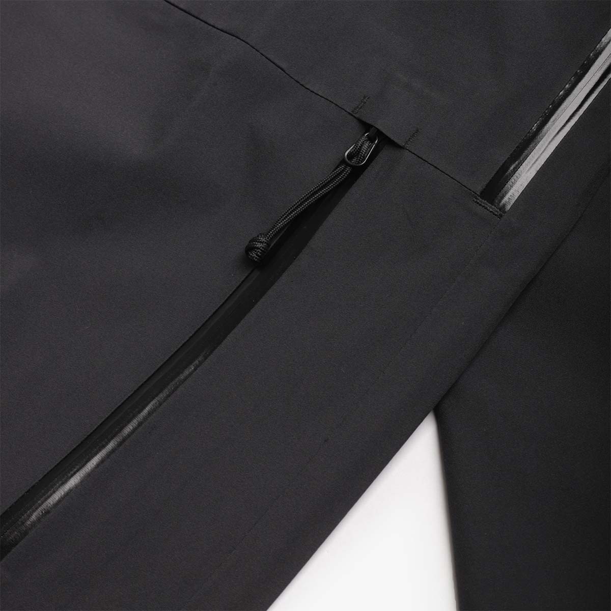 main Haglofs Front Proof II Jacket, True Black, Detail Shot 3