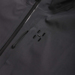 thumbnail Haglofs Front Proof II Jacket, True Black, Detail Shot 4