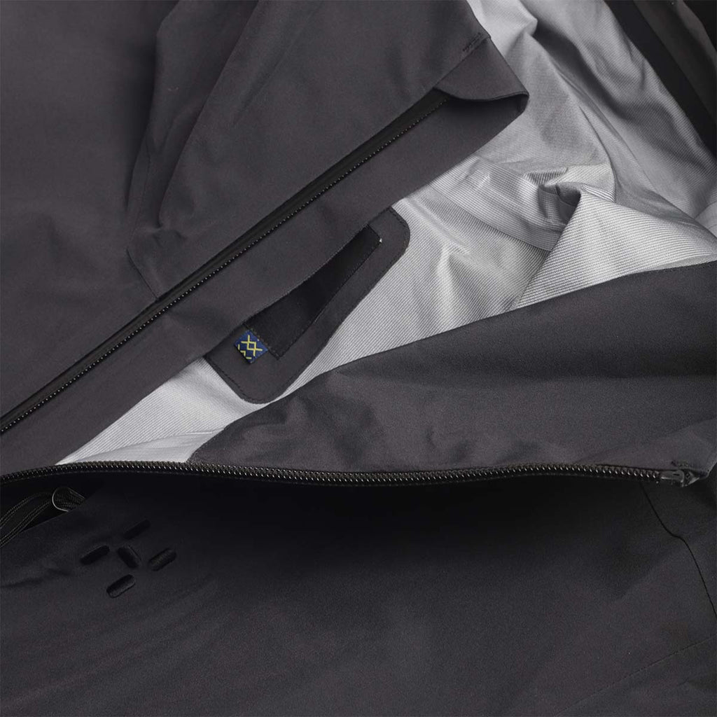 Haglofs Front Proof II Jacket, True Black, Detail Shot 5