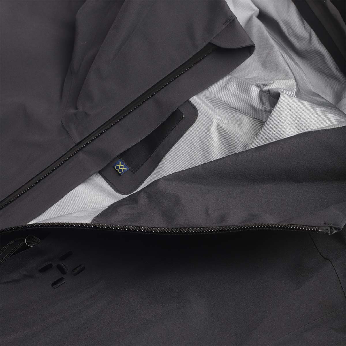 main Haglofs Front Proof II Jacket, True Black, Detail Shot 5