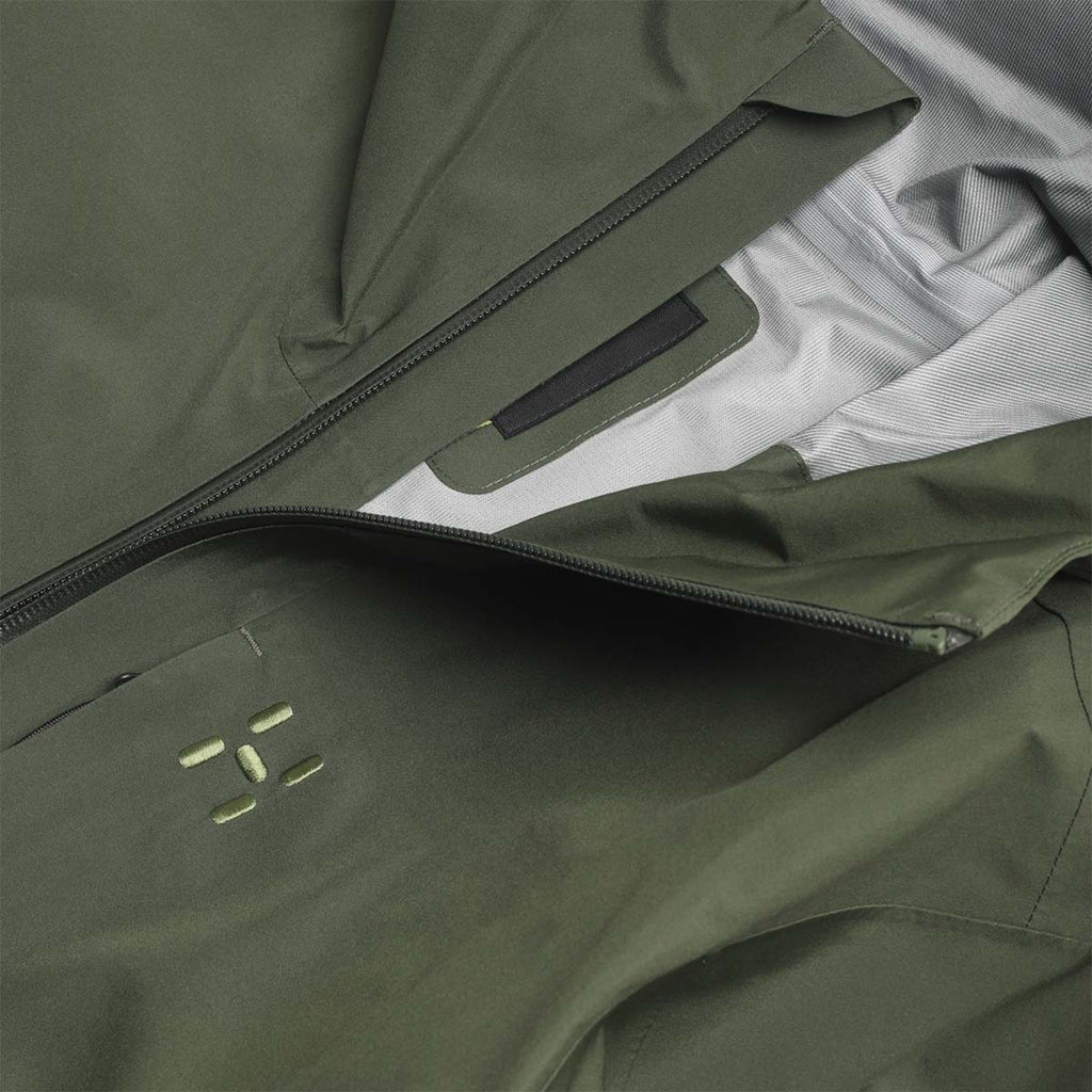 Haglofs Front Proof II Jacket, Seaweed Green, Detail Shot 3
