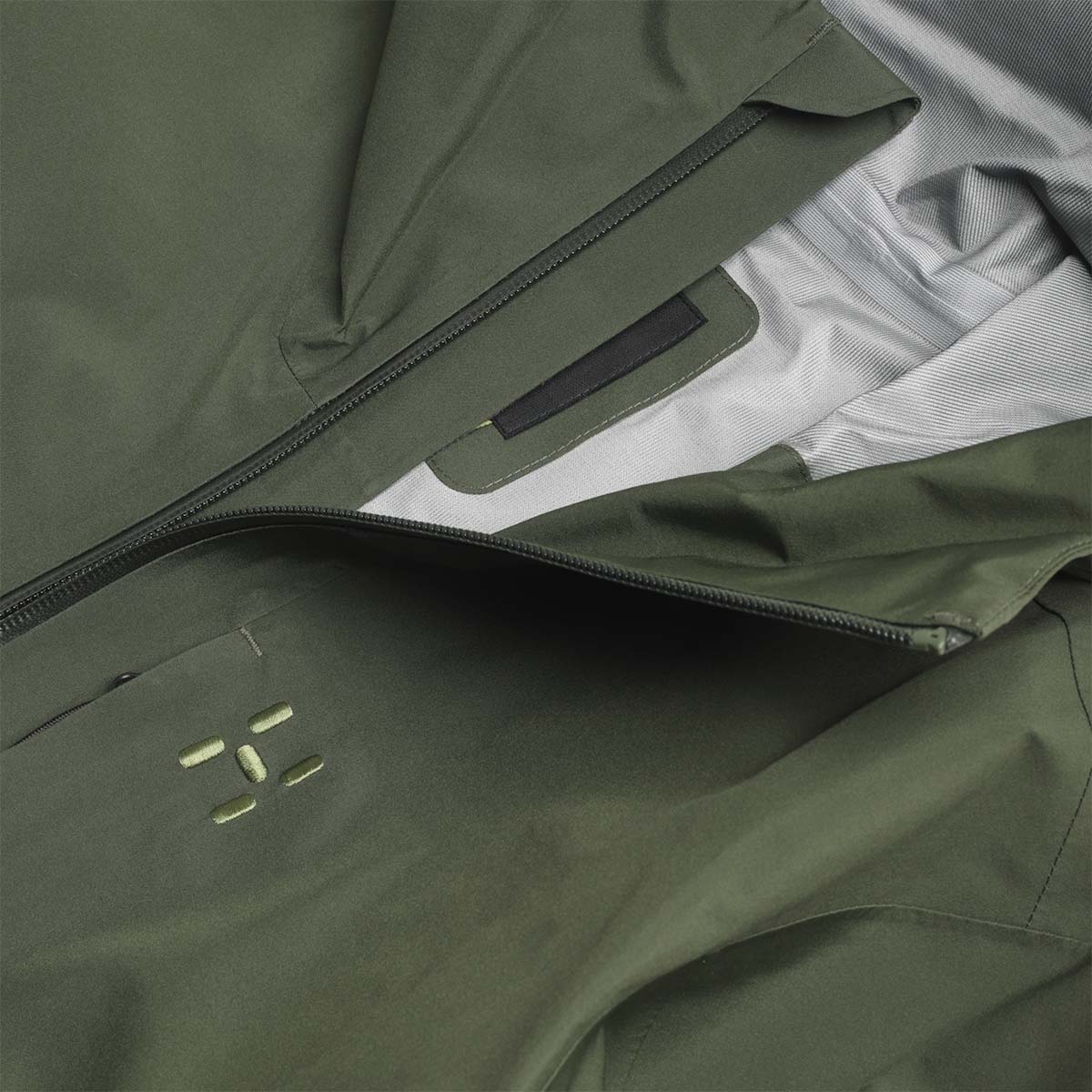 Haglofs Front Proof II Jacket, Seaweed Green, Detail Shot 3