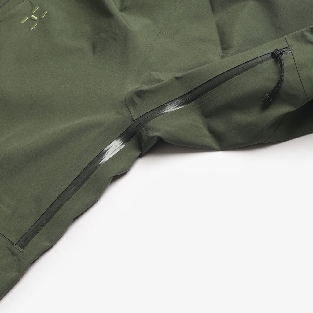 Haglofs Front Proof II Jacket, Seaweed Green, Detail Shot 4