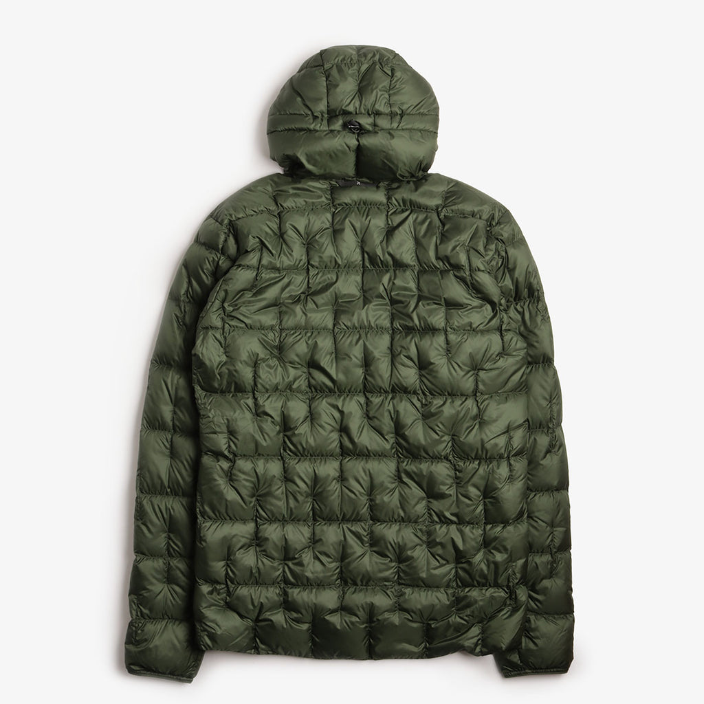 Haglofs Hede Down Hood Jacket, Seaweed Green, Detail Shot 2