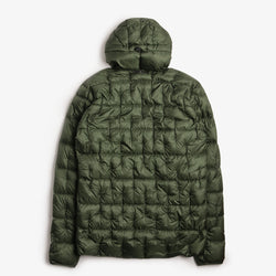 thumbnail Haglofs Hede Down Hood Jacket, Seaweed Green, Detail Shot 2