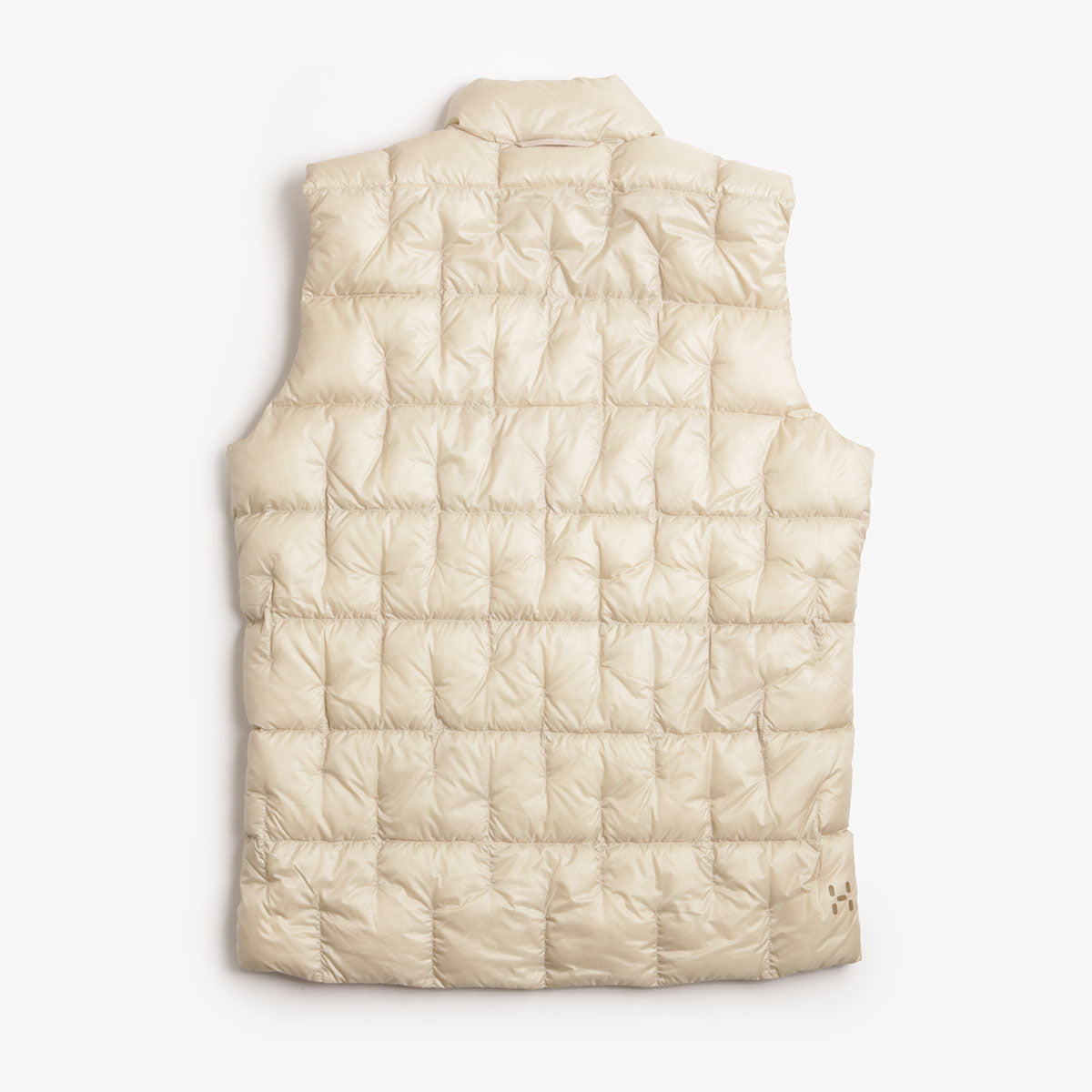 main Haglofs Hede Down Vest, Chalk Beige, Detail Shot 2
