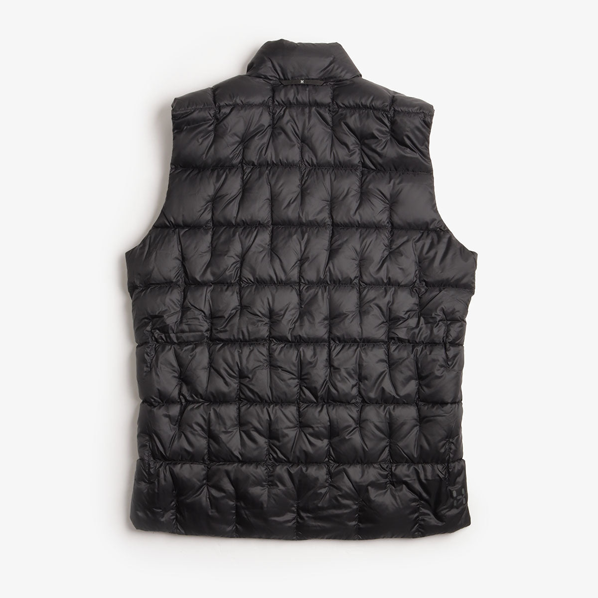 main Haglofs Hede Down Vest, True Black, Detail Shot 2