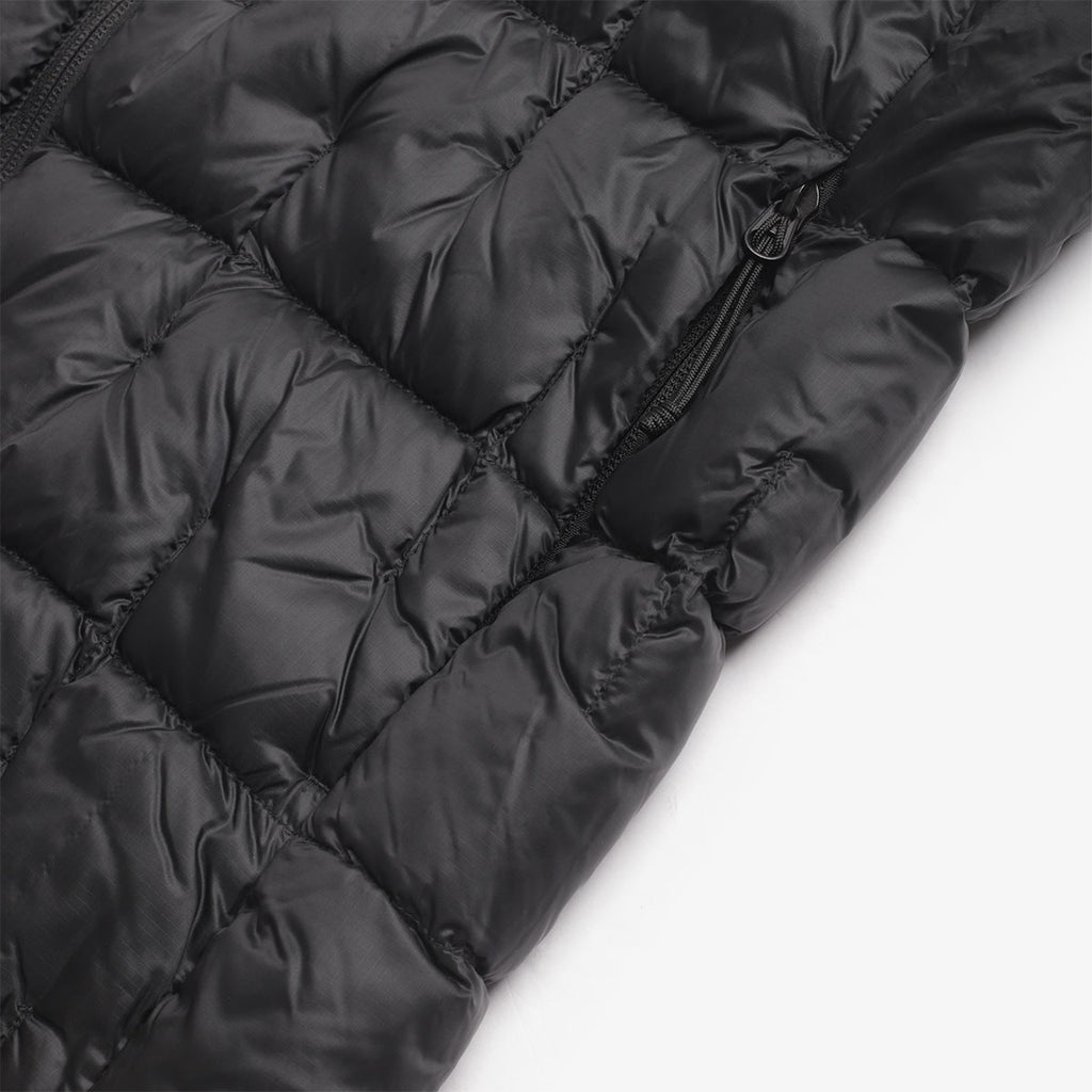 Haglofs Hede Down Vest, True Black, Detail Shot 3