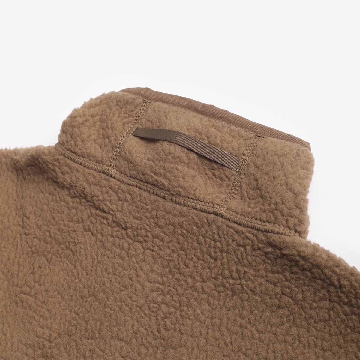 Haglofs Mossa Pile Fleece Jacket, Teak Brown, Detail Shot 6