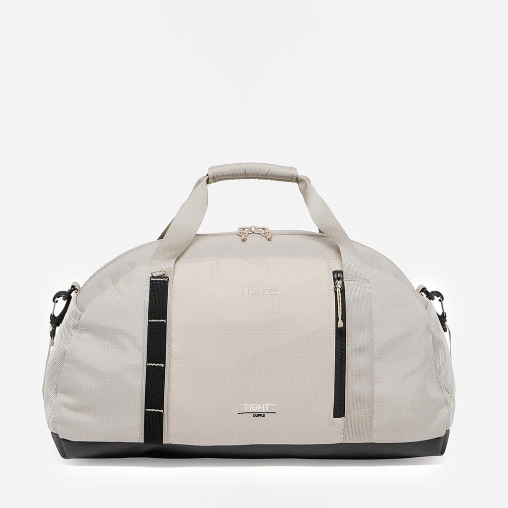Haglofs Tight Duffle Bag 50L, Chalk Beige True Black, Detail Shot 1