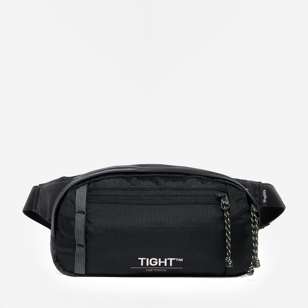 main Haglofs Tight Hip Pack 1L, True Black Magnetite, Detail Shot 4