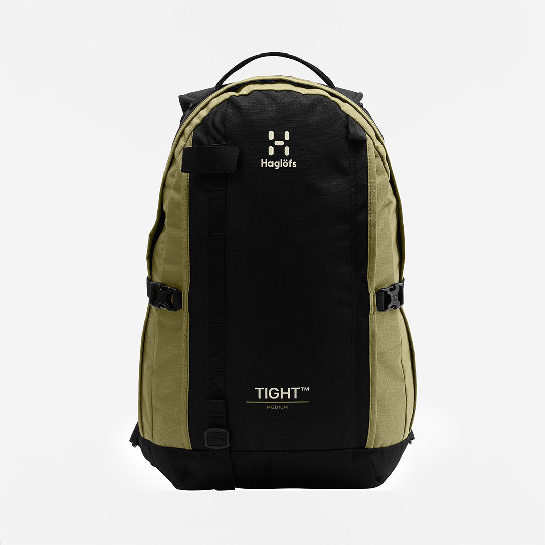 main Haglofs Tight Medium Backpack, True Black Olive Green, Detail Shot 1