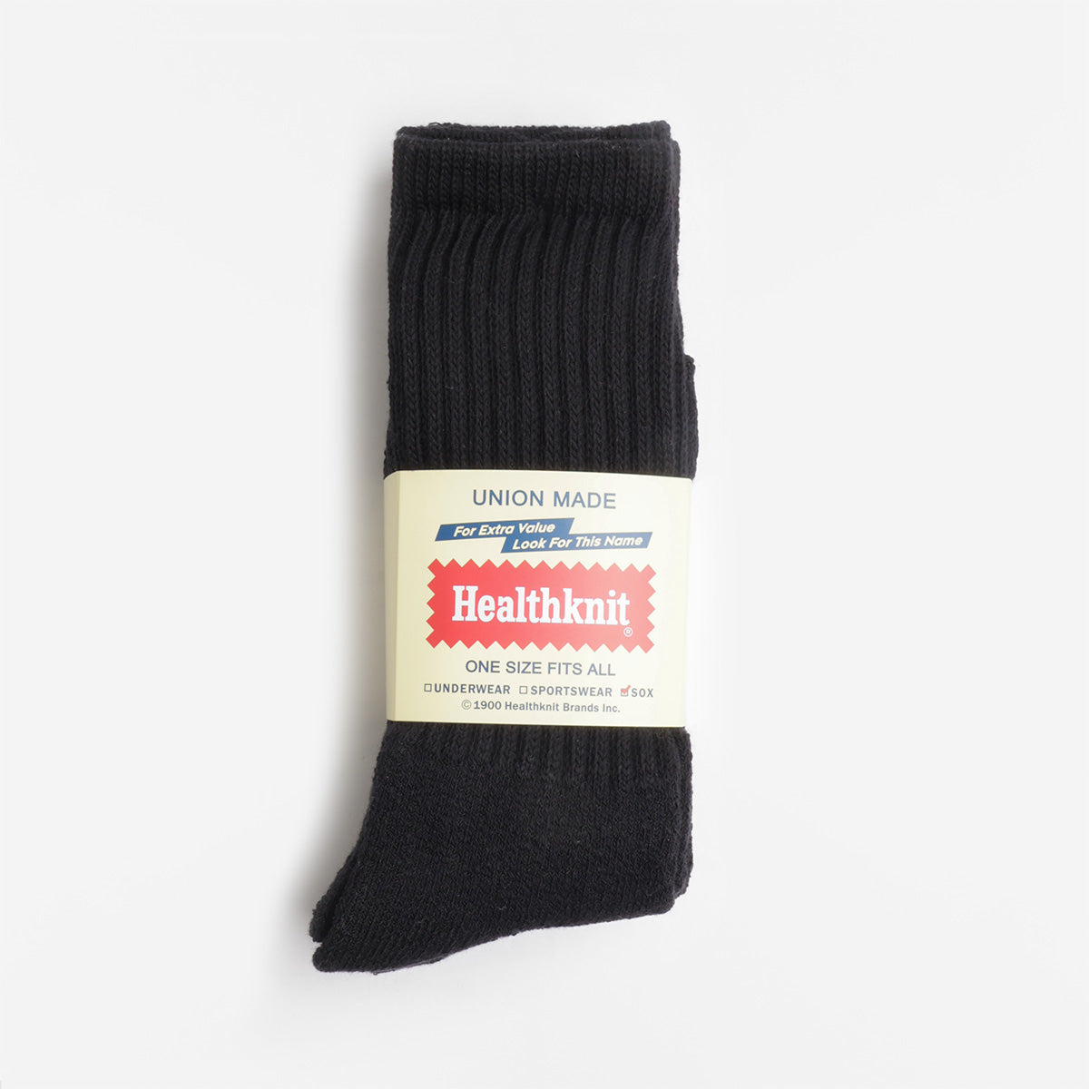 Healthknit 3 Pack Socks, Black, Detail Shot 1