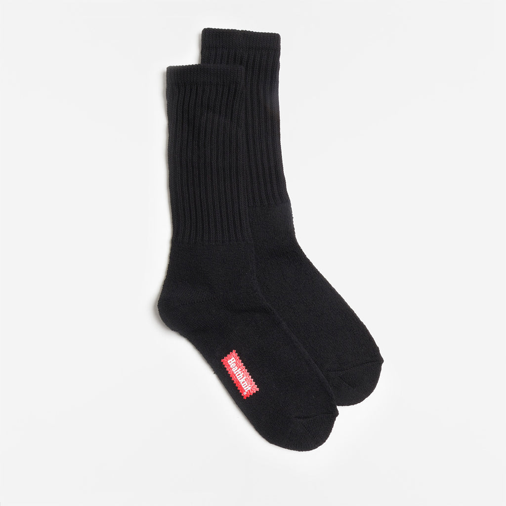 Healthknit 3 Pack Socks, Black, Detail Shot 3