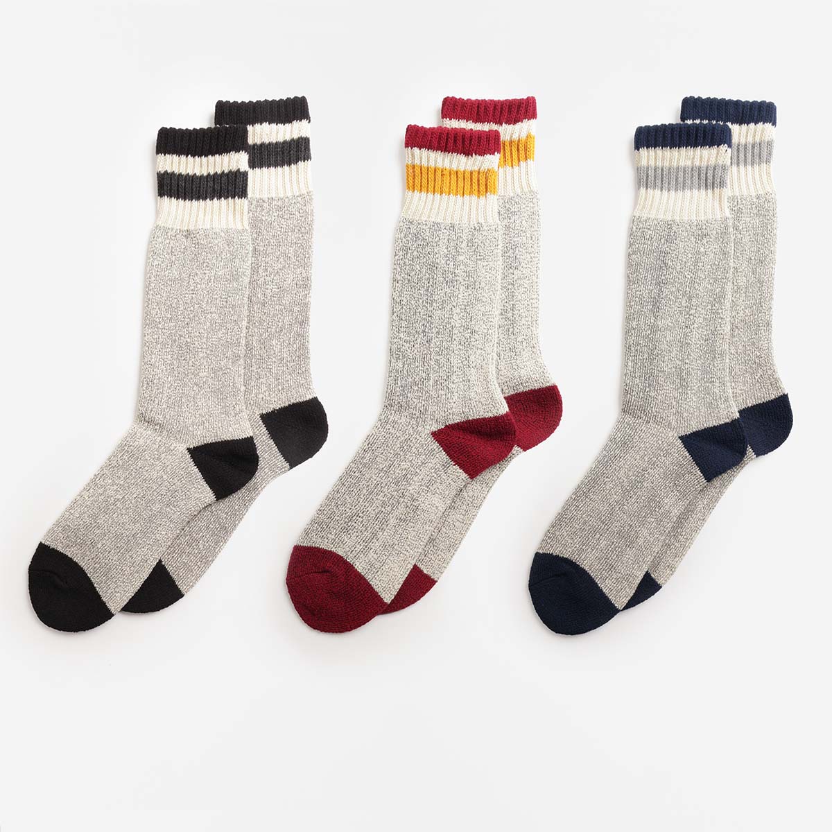 Healthknit 3 Pack Socks