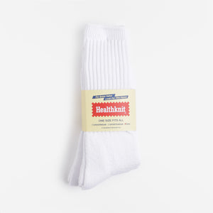 Healthknit 3 Pack Socks - White