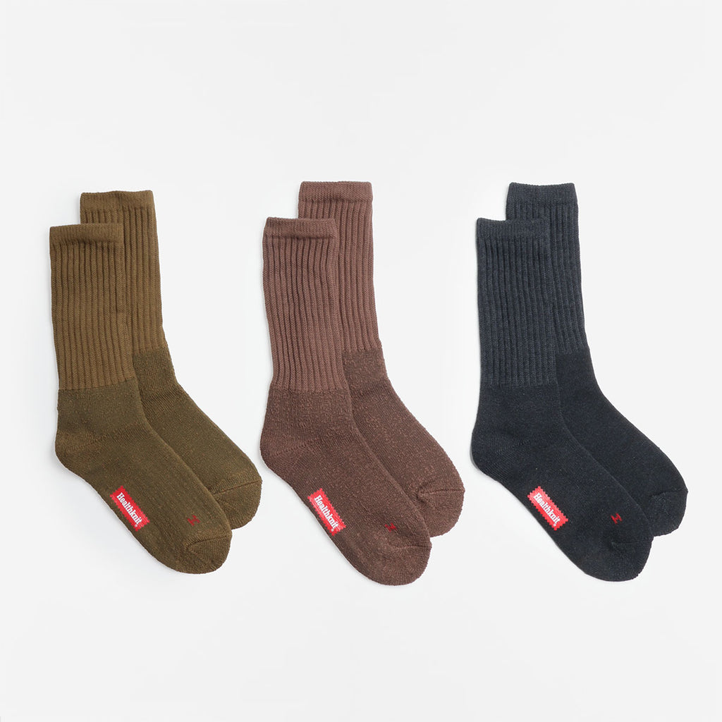 Healthknit 3 Pack Socks