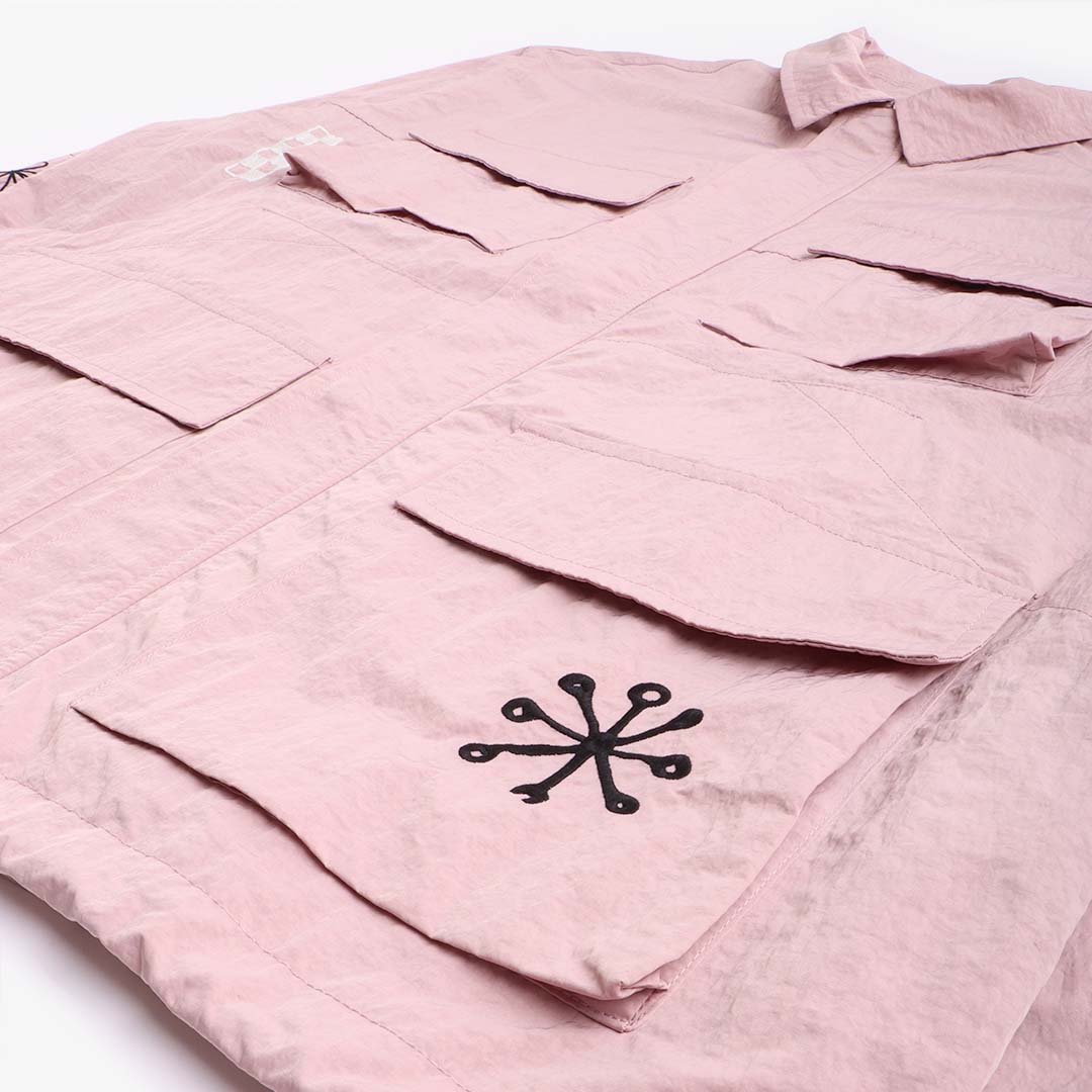 Heresy Blithe Jacket, Pink, Detail Shot 4
