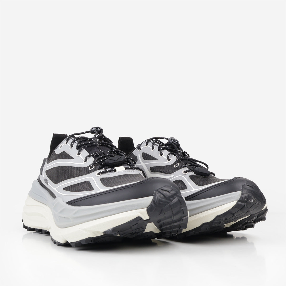 HOKA Stinson One7 Shoes, Stellar Grey Eggshell, Detail Shot 3