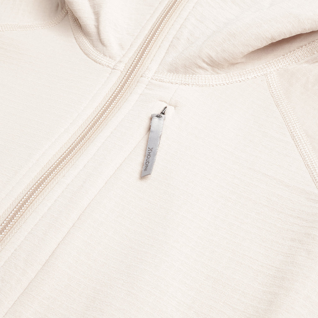 Houdini Aero Houdi Jacket, Foggy Mountain, Detail Shot 2