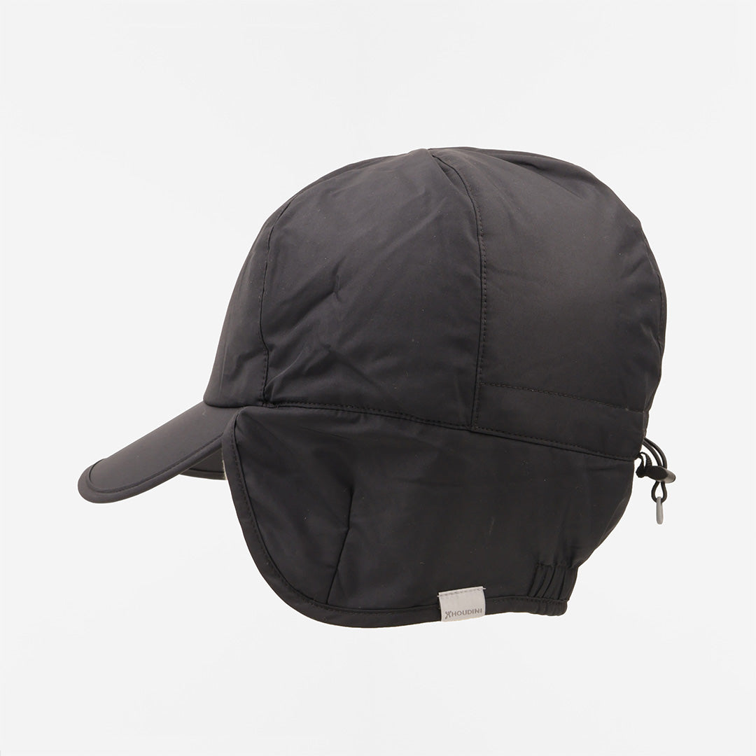 Houdini Dunfri Cap, True Black, Detail Shot 2
