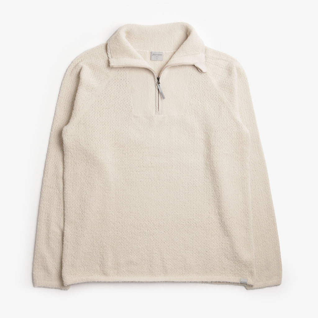 Houdini Lykan Half Zip Fleece Jacket, Foggy Mountain, Detail Shot 2