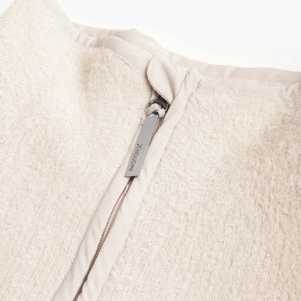 Houdini Lykan Half Zip Fleece Jacket, Foggy Mountain, Detail Shot 6