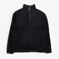Houdini Lykan Half Zip Fleece Jacket, True Black, Detail Shot 1