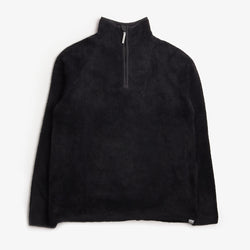thumbnail Houdini Lykan Half Zip Fleece Jacket, True Black, Detail Shot 1