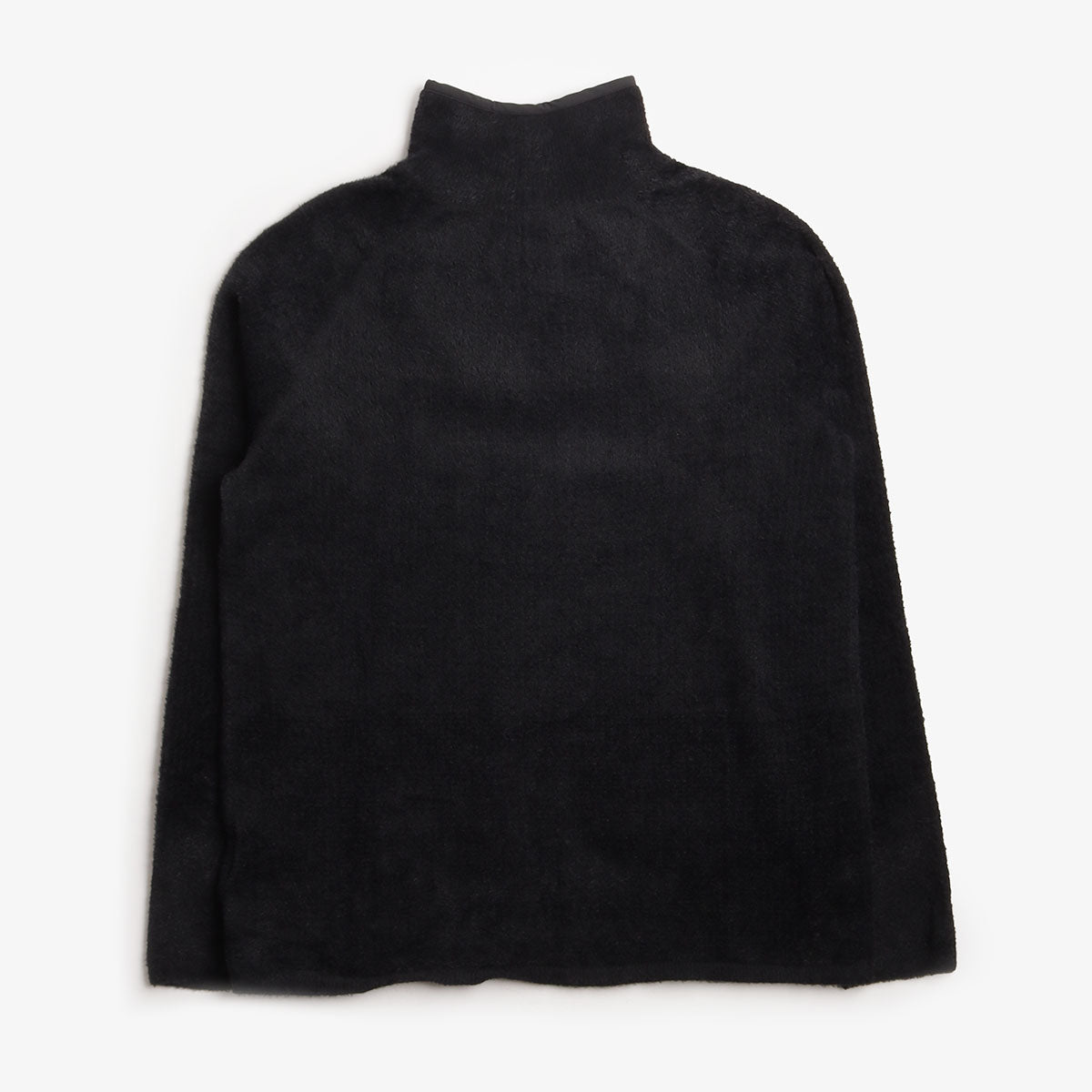Houdini Lykan Half Zip Fleece Jacket, True Black, Detail Shot 3