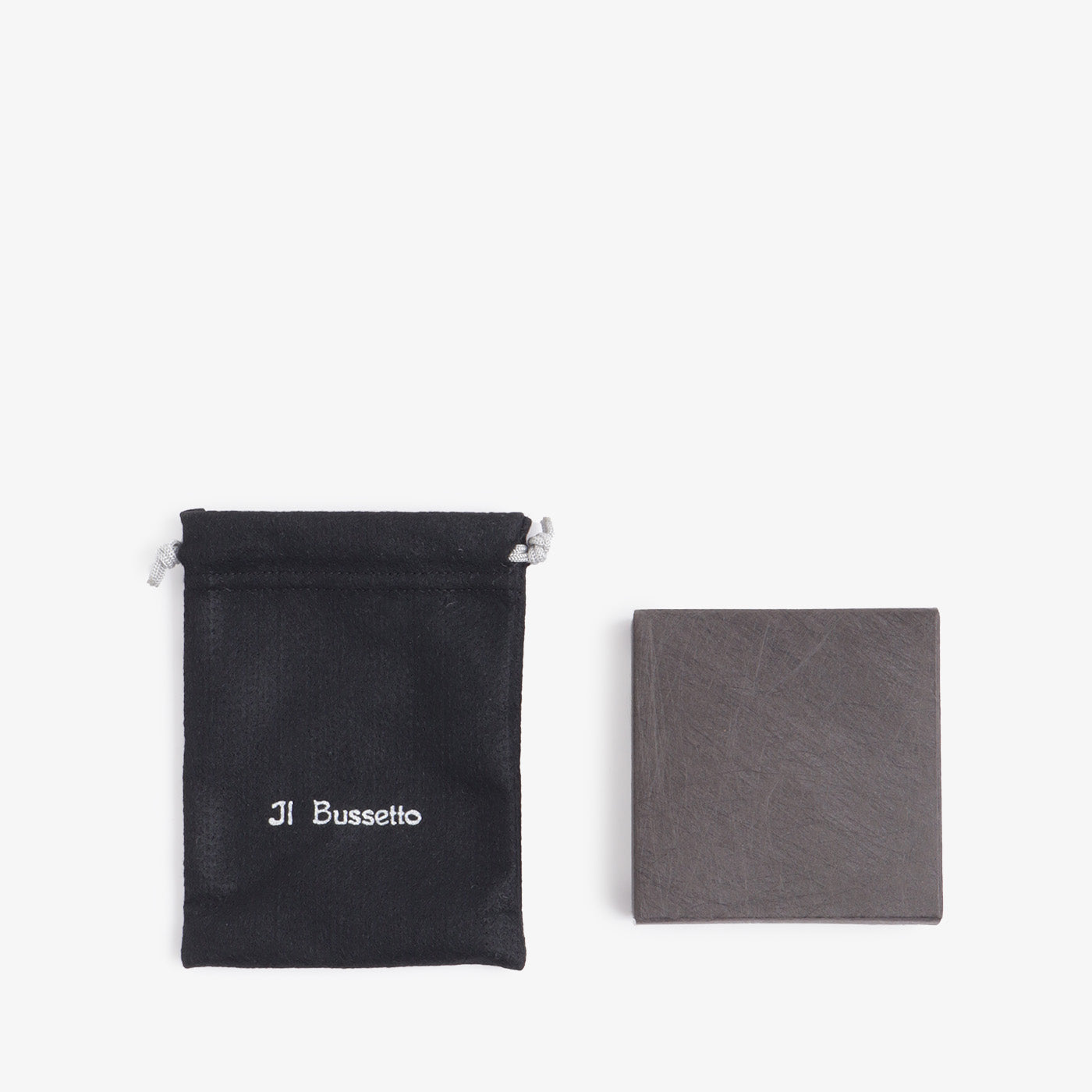 Il Bussetto Coin Pouch Tacco, Black, Detail Shot 4