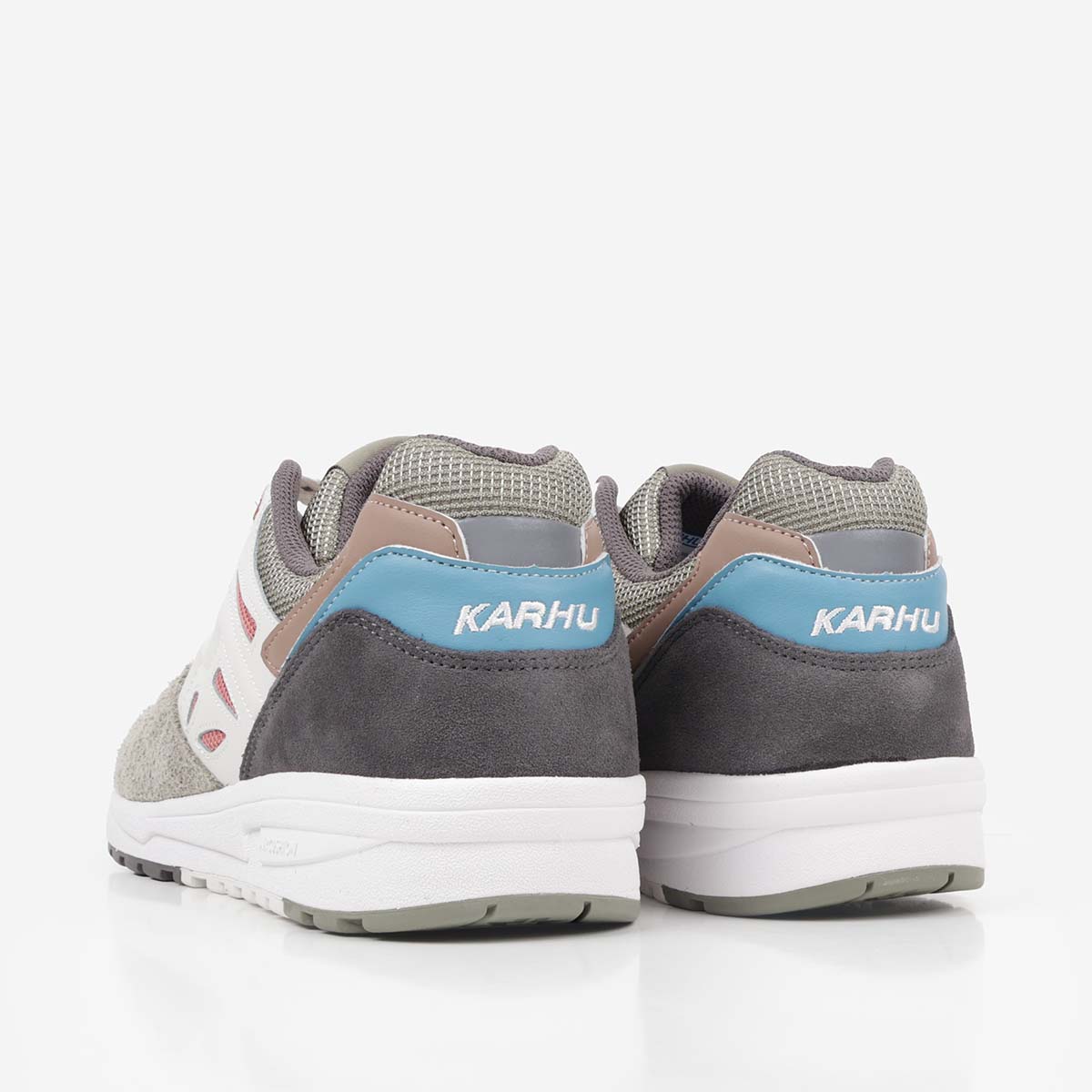 Karhu Legacy 96 Shoes, Dark Gull Grey Light Mahogany, Detail Shot 3