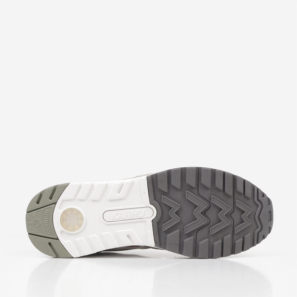 Karhu Legacy 96 Shoes, Dark Gull Grey Light Mahogany, Detail Shot 4