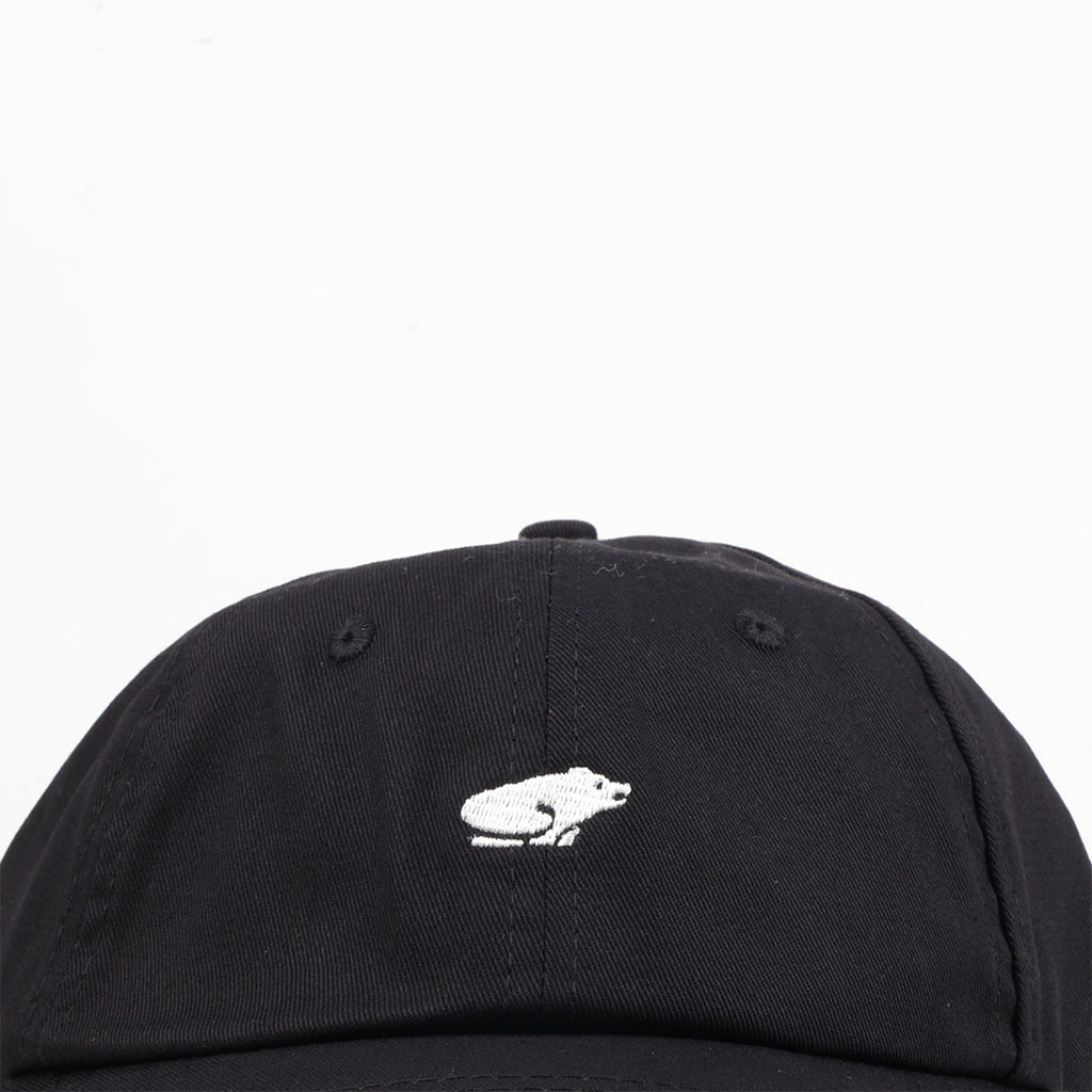 Karhu Classic Logo Cap, Jet Black Light Grey, Detail Shot 2