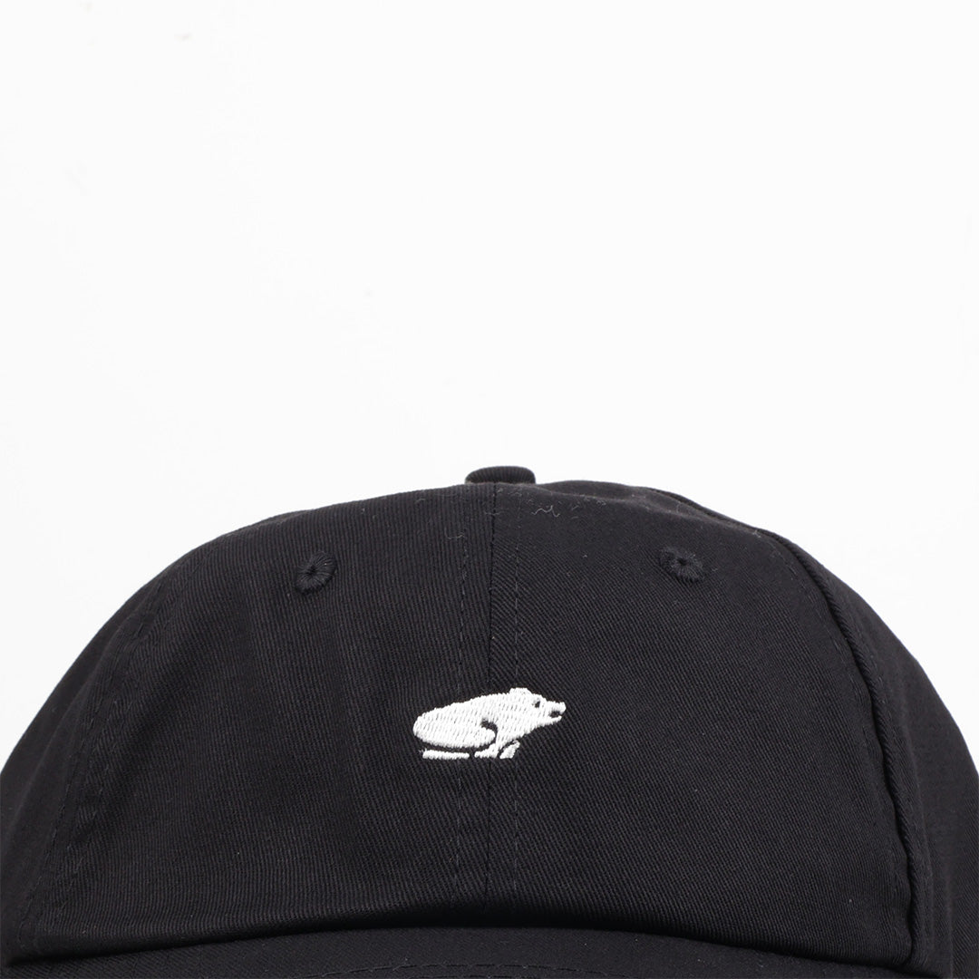 Karhu Classic Logo Cap, Jet Black Light Grey, Detail Shot 2