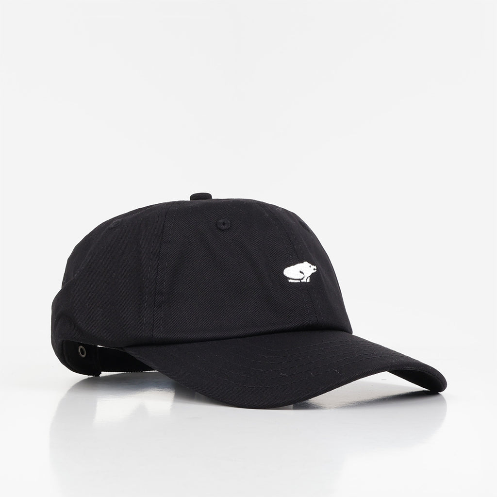 Karhu Classic Logo Cap, Jet Black Light Grey, Detail Shot 1
