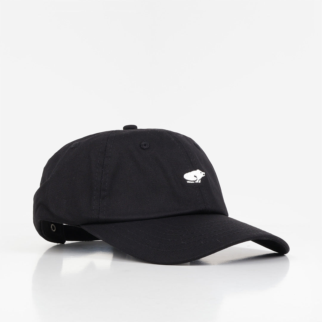 Karhu Classic Logo Cap, Jet Black Light Grey, Detail Shot 1