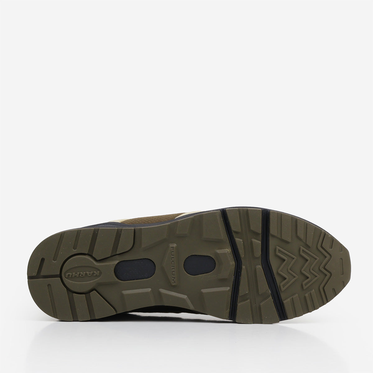 main Karhu Fusion 2.0 Shoes, Pale Olive Green Jet Black, Detail Shot 2