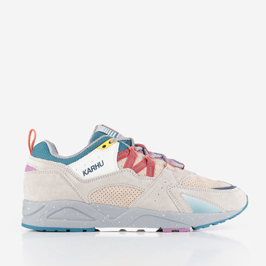 Karhu Fusion 2.0 'Adventure-Spirited Pack' Shoes, Silver Lining Mineral Red, Detail Shot 1