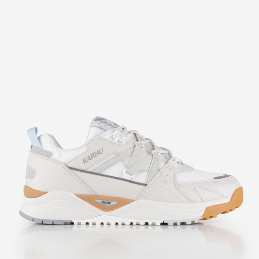 Karhu Fusion XC 'Flow State Pack' Shoes, Lily White Foggy Dew, Detail Shot 1
