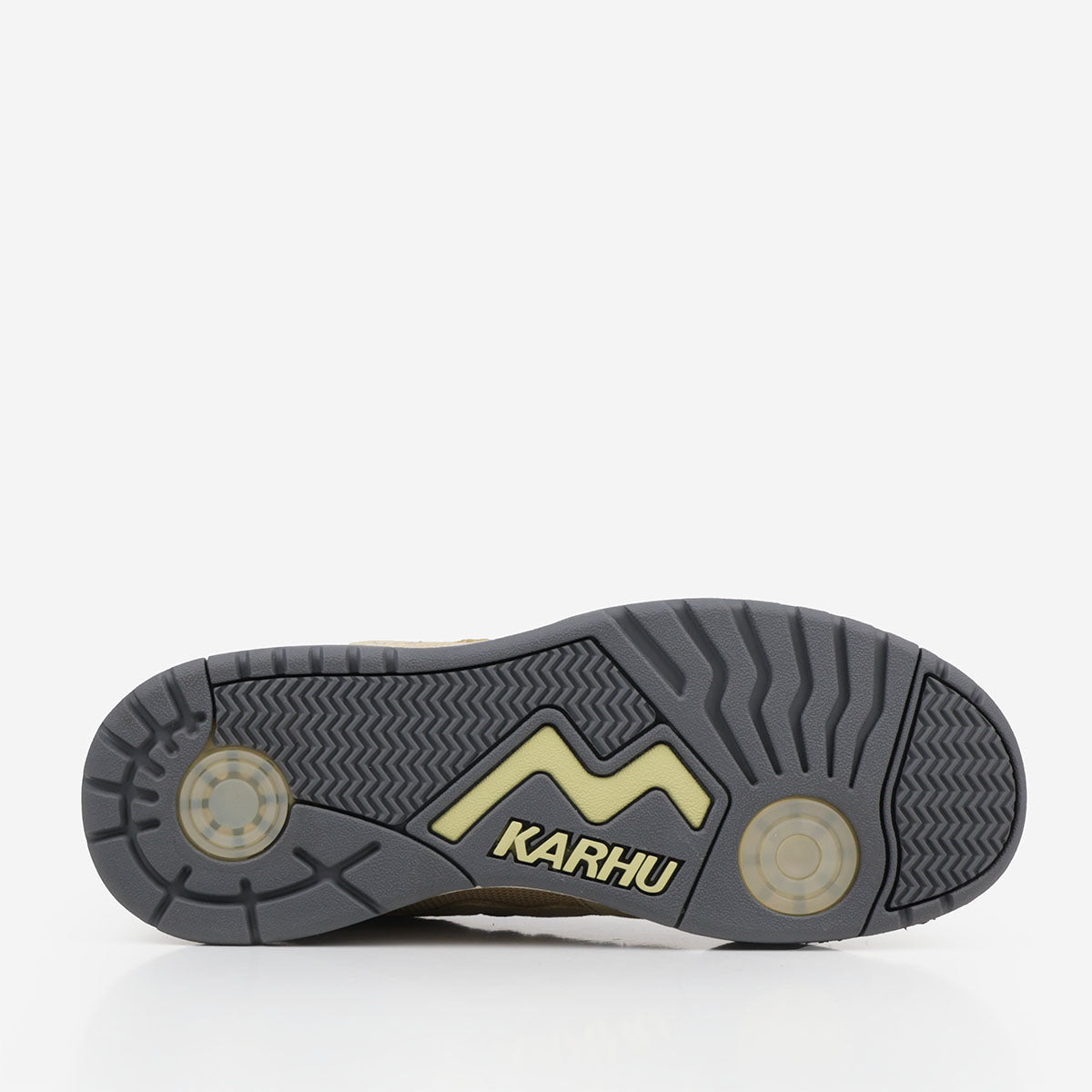 main Karhu Fusion XT Shoes, Pale Olive Green Skipper Blue, Detail Shot 2