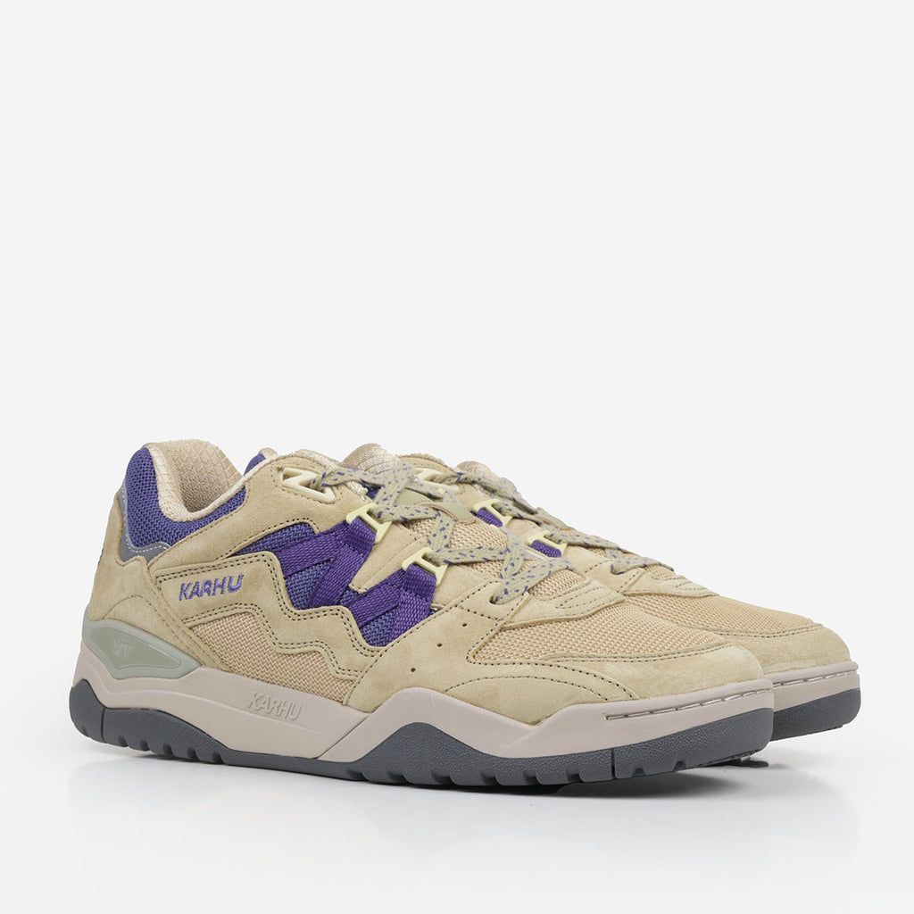 Karhu Fusion XT Shoes, Pale Olive Green Skipper Blue, Detail Shot 3