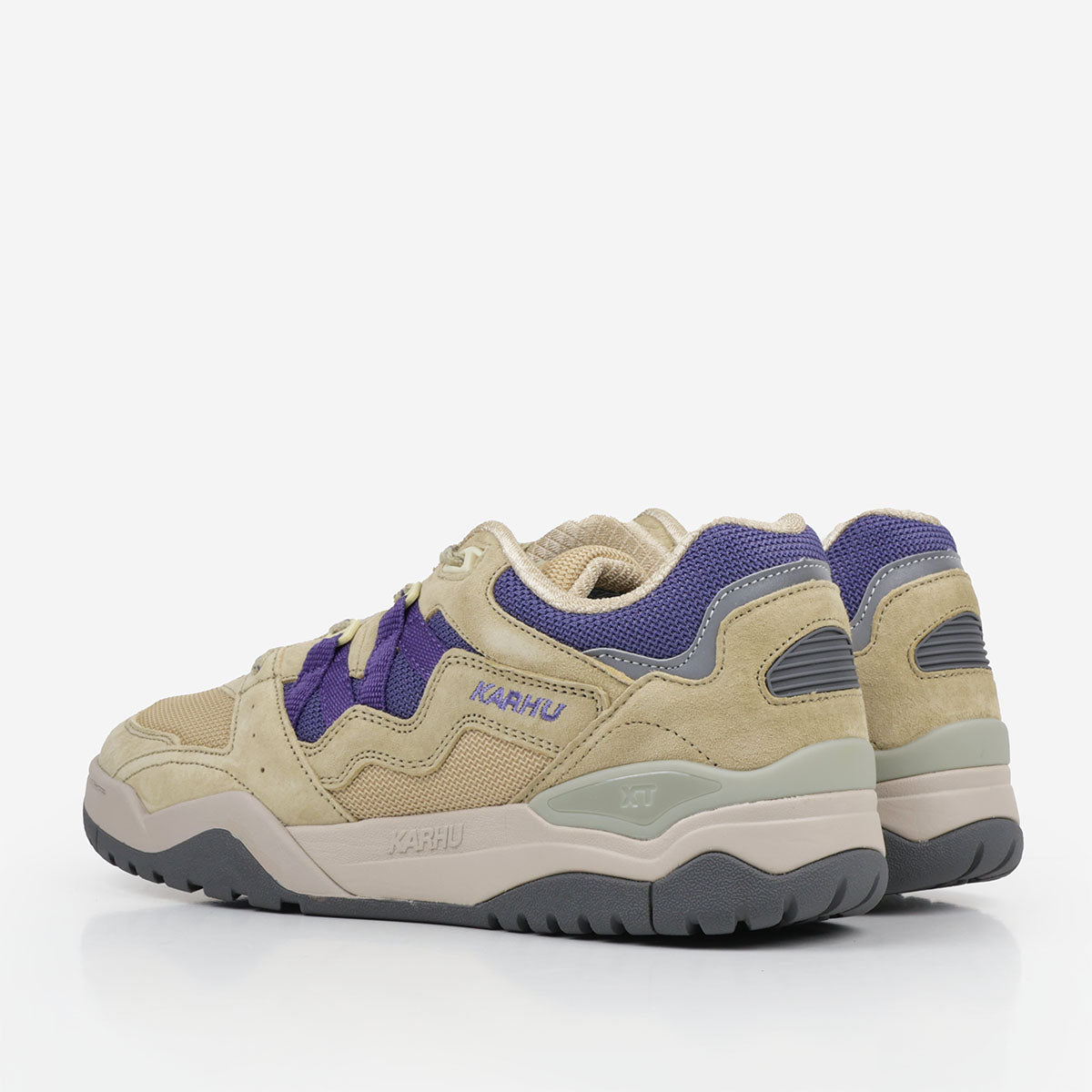Karhu Fusion XT Shoes, Pale Olive Green Skipper Blue, Detail Shot 4