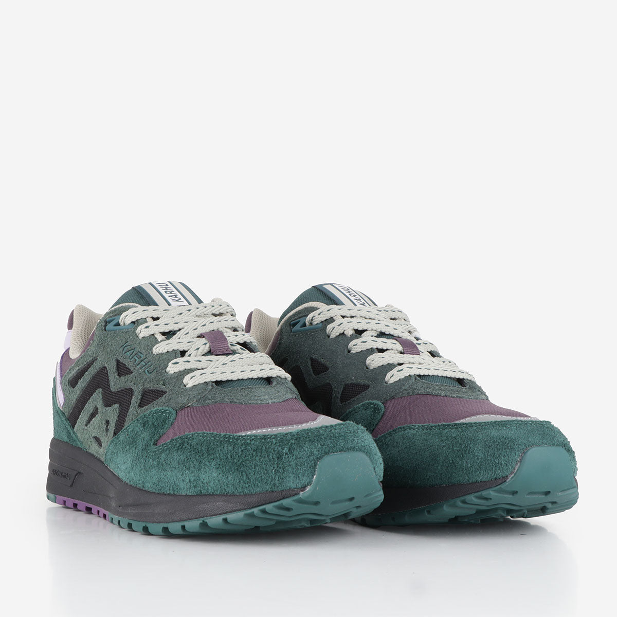 Karhu Legacy 96 'Mystic Forest Pack' Shoes, Rain Forest Plum Perfect, Detail Shot 2