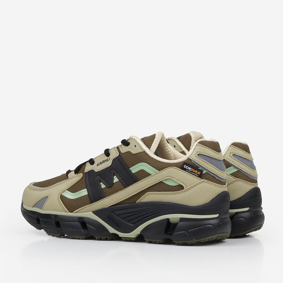 Karhu Super Fulcrum Shoes, Beech Jet Black, Detail Shot 4