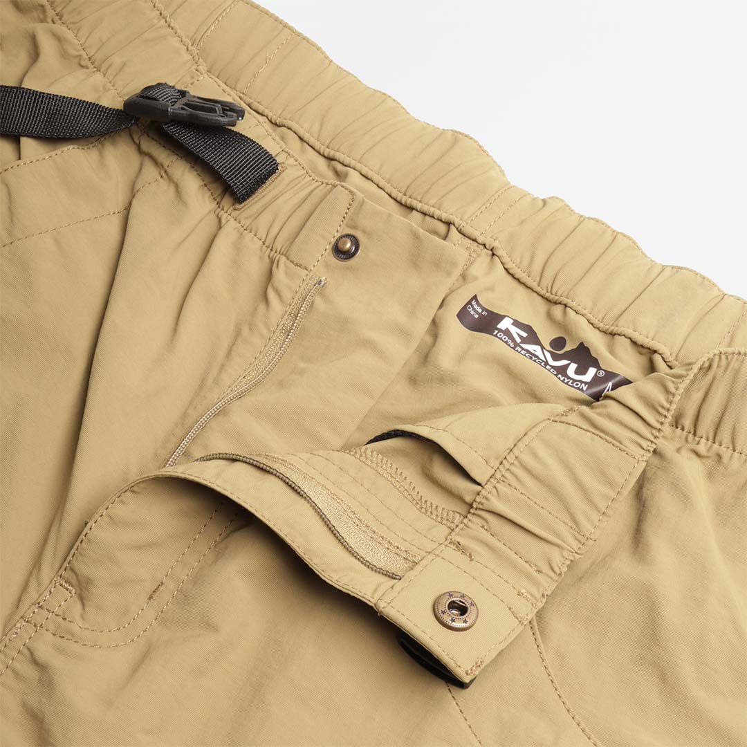 main Kavu Big Eddy Shorts, Olive, Detail Shot 2