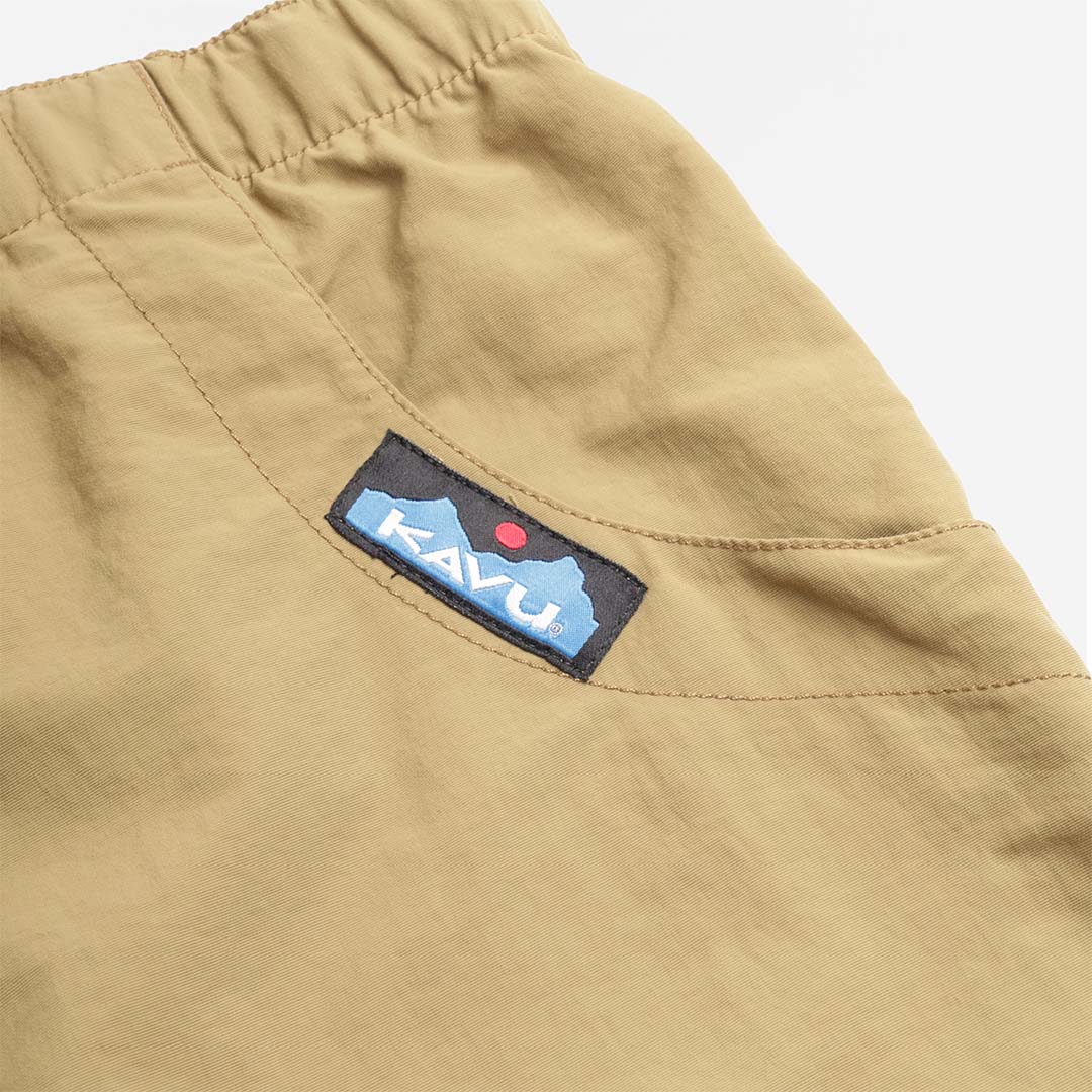 Kavu Big Eddy Shorts, Olive, Detail Shot 4