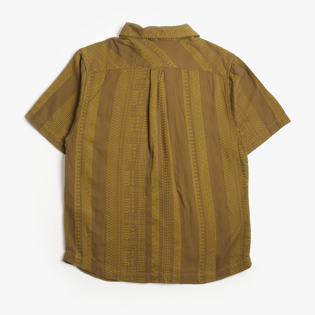 Kavu Castaway Shirt, Kelp Dobby, Detail Shot 2