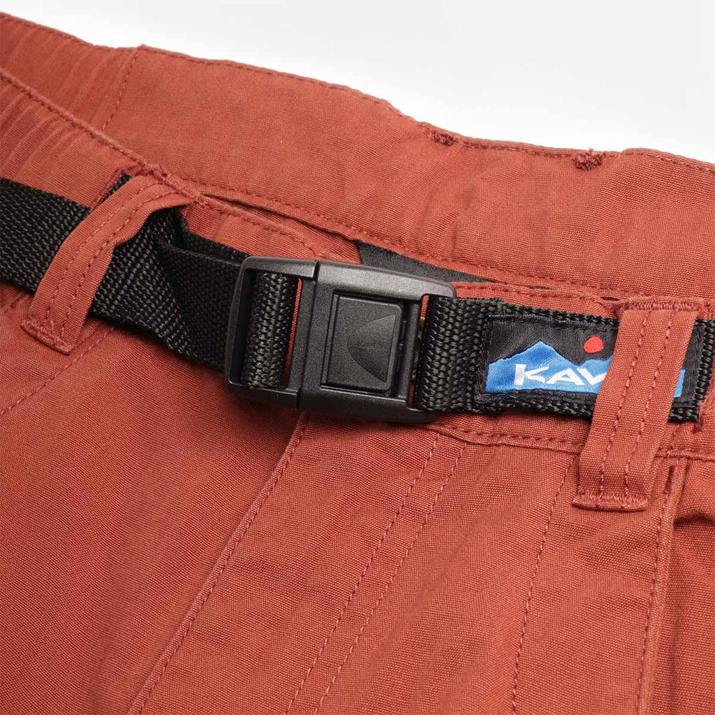 Kavu Chilli Lite Shorts, Cherry Mahogany, Detail Shot 3