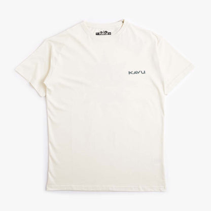 Kavu Compass T-Shirt, Off White, Detail Shot 2